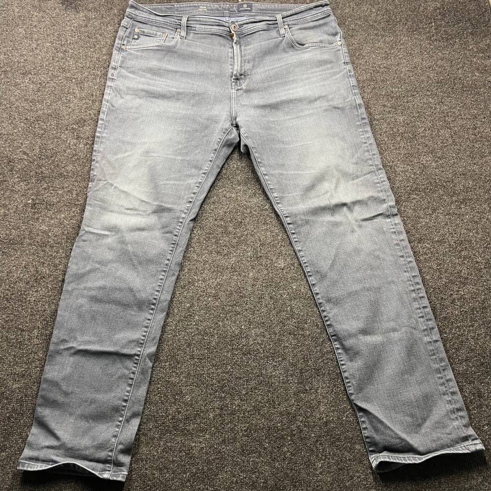 AG Adriano Goldschmied Tellis Modern Slim Grey Jeans 40x32 1783AHDORDA